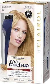 CLAIROL ROOT TOUCH UP HAIR COLOR 1 Application "#8 Medium Blonde"